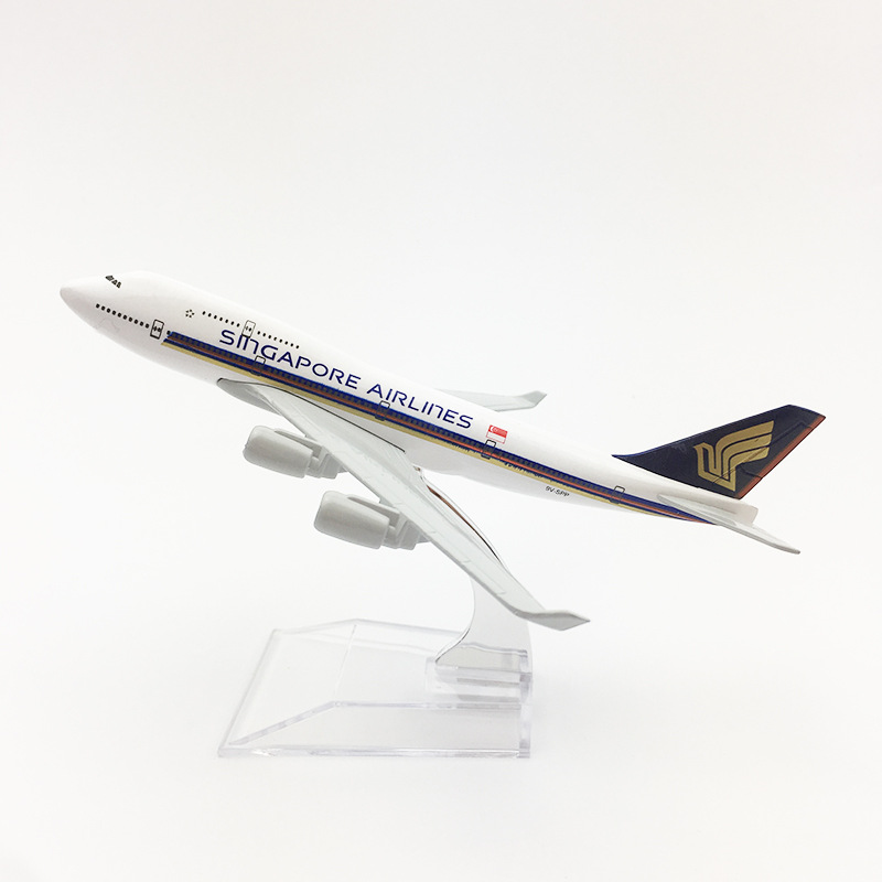 Model Kit Singapore - Model Pesawat B747 Singapore Airways 16CM