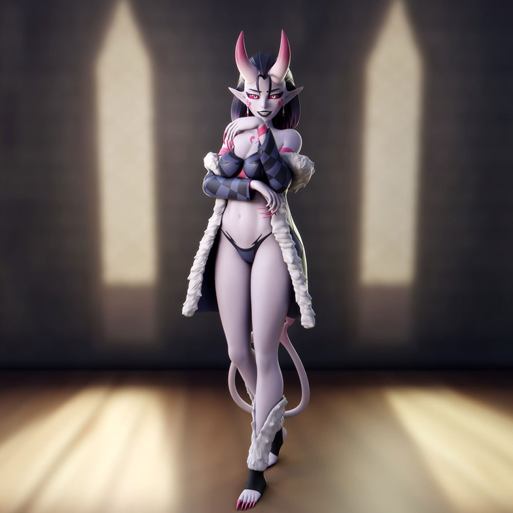 Model Kit Hg - 1/24 Kit Model Resin Gadis Seksi