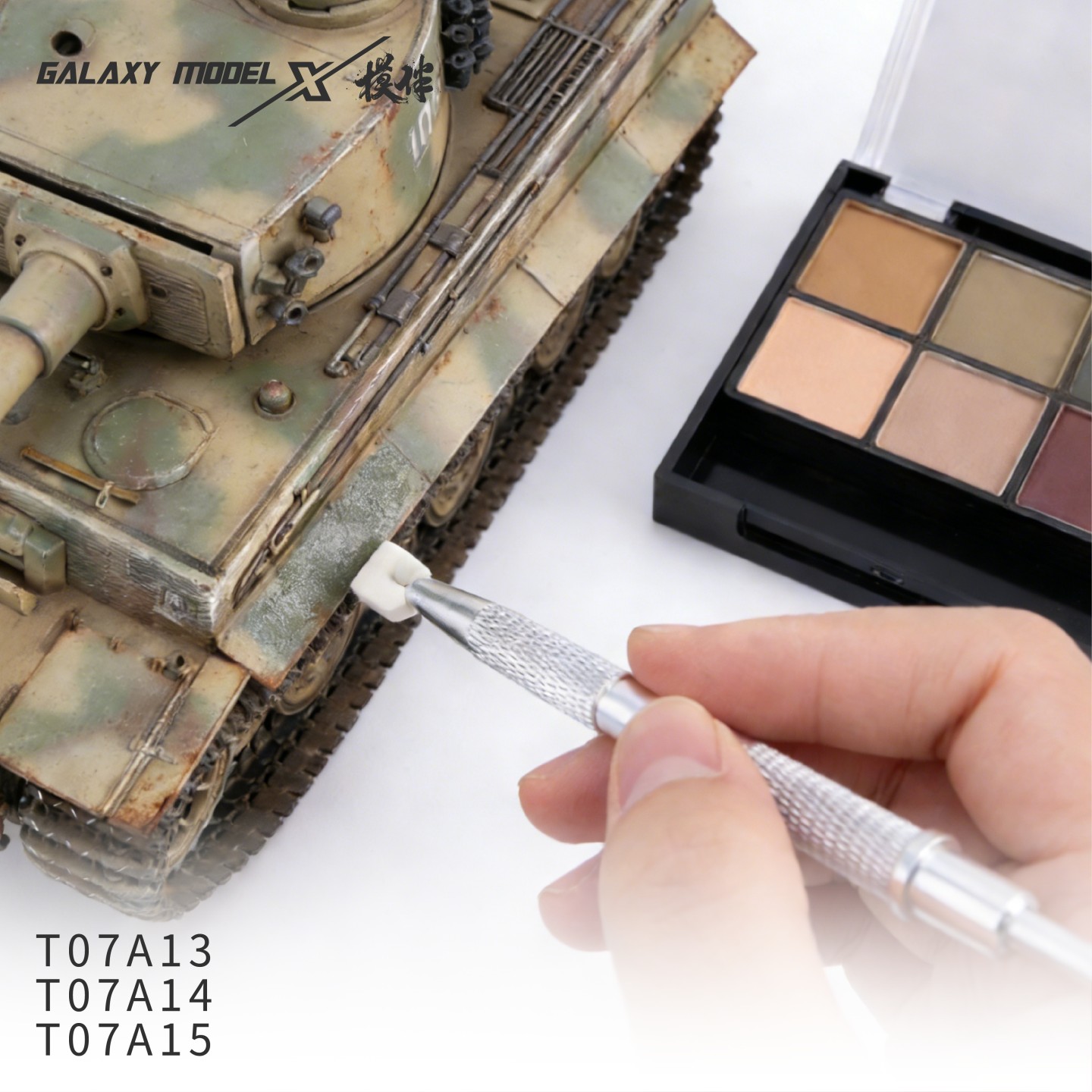 Weathering Model Kit - Alat Model Skala Galaxy, Set Spons