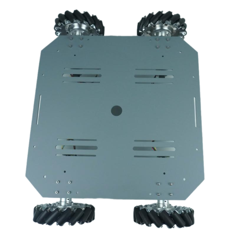 Model Kit Lancelot - Troli Roda Logam Omnidirectional Mecanum 81kg