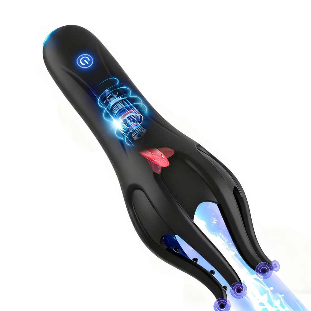 Model Kit Chainsaw Man - Pelatih Glans untuk Pria, Vibrator Penis