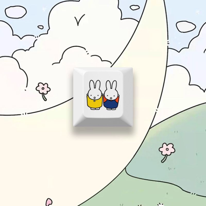 Keycap kelinci Miffy baru, kar - Model Kit Plastic ulasan dan harga