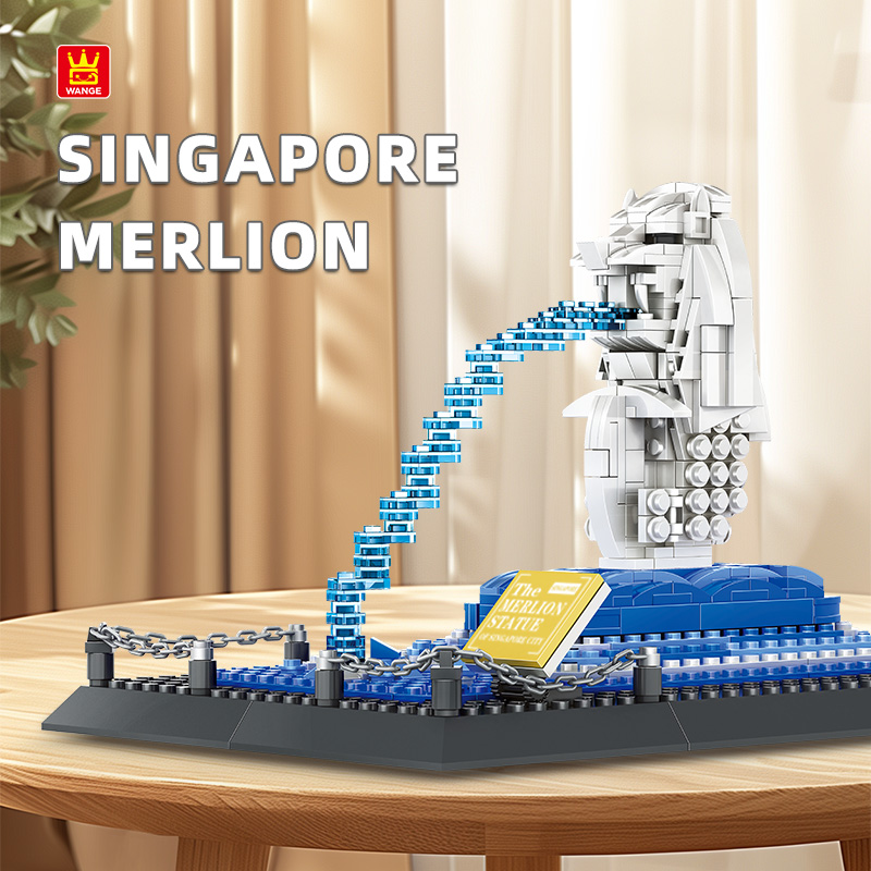 Wange Building Blocks 4218 Sin - Model Kit Singapore ulasan dan harga