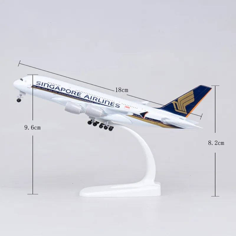 Mainan pesawat terbang logam M - Model Kit Singapore ulasan dan harga