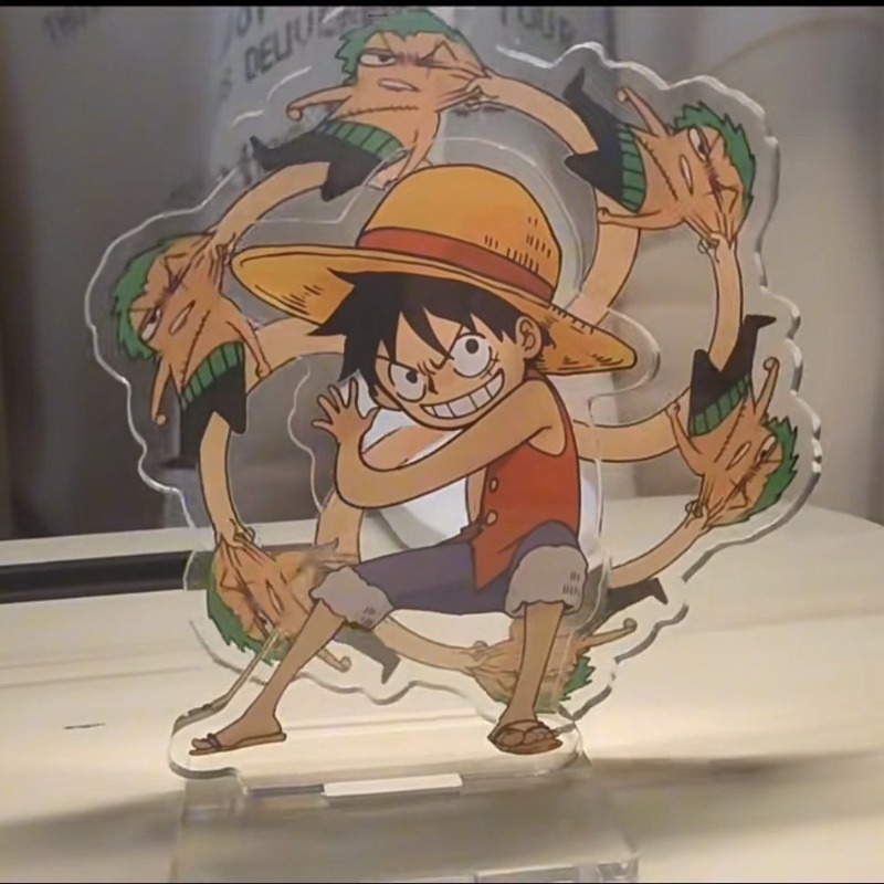 One Piece Monkey D Luffy kartu - Model Kit Plastic ulasan dan harga
