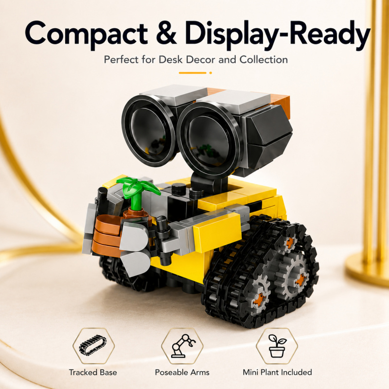 Set Blok Bangunan Robot Mini,  - Model Kit Plastic ulasan dan harga
