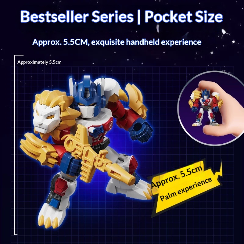 Blokees Transformers Beast War - Model Kit Transformers Blokees ulasan dan harga