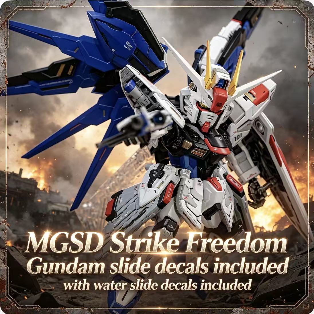 X10A GaogaoMGSD Model Rakitan  - Gundam Model Mg ulasan dan harga