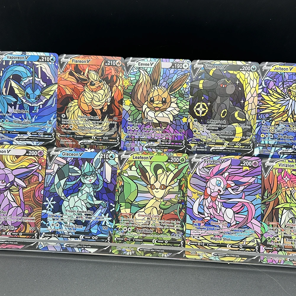 10 Buah/Set Diy PTCG Eevee Umb - Model Kit Anime ulasan dan harga