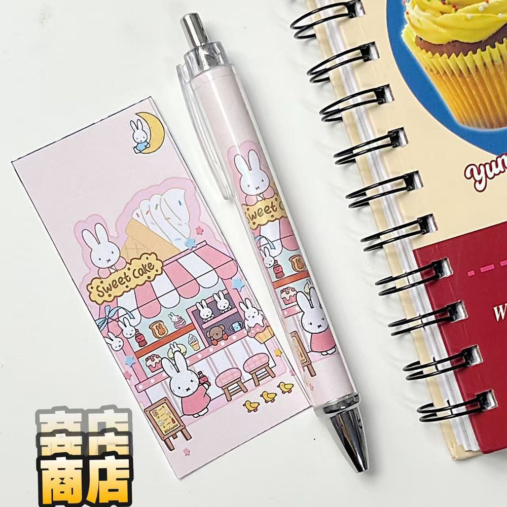 Pulpen Gel Miffy Rabbit Baru W - Model Kit Plastic ulasan dan harga