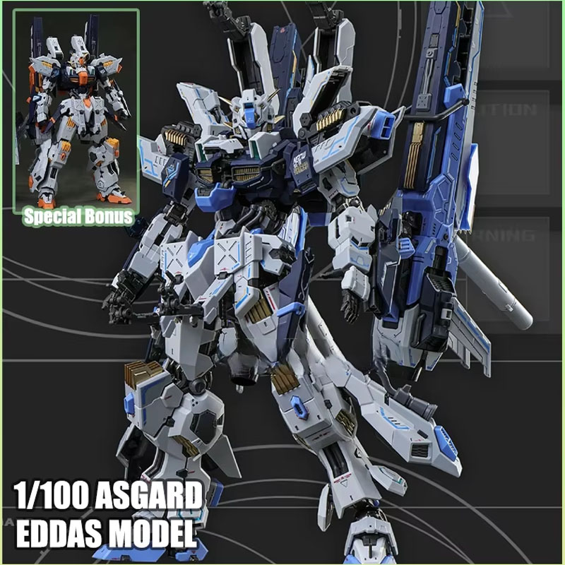 Tersedia EDDAS Model MG 1/100  - Model Kit Asgard ulasan dan harga