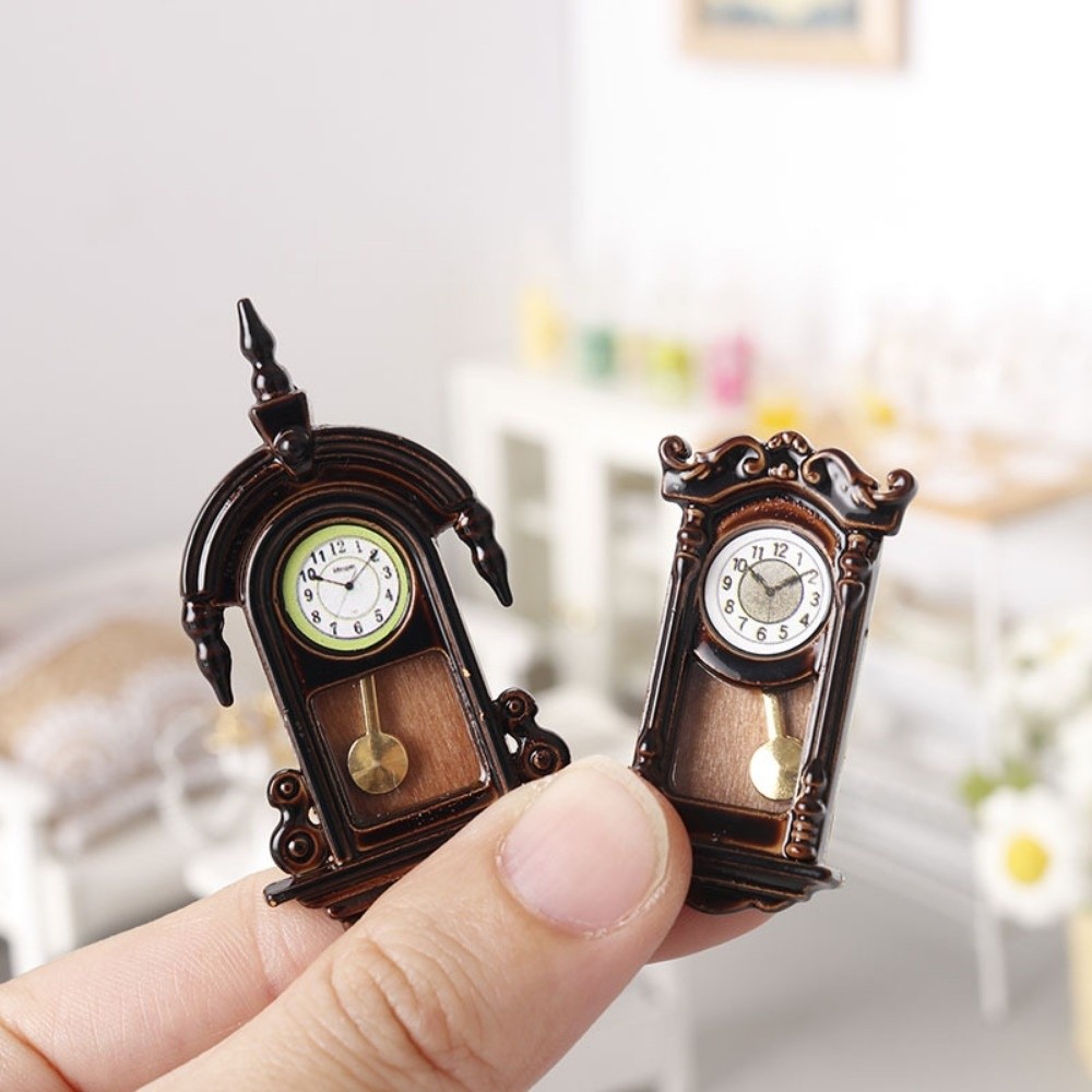 Jam Dinding Rumah Boneka Skala - Model Kit Vintage ulasan dan harga