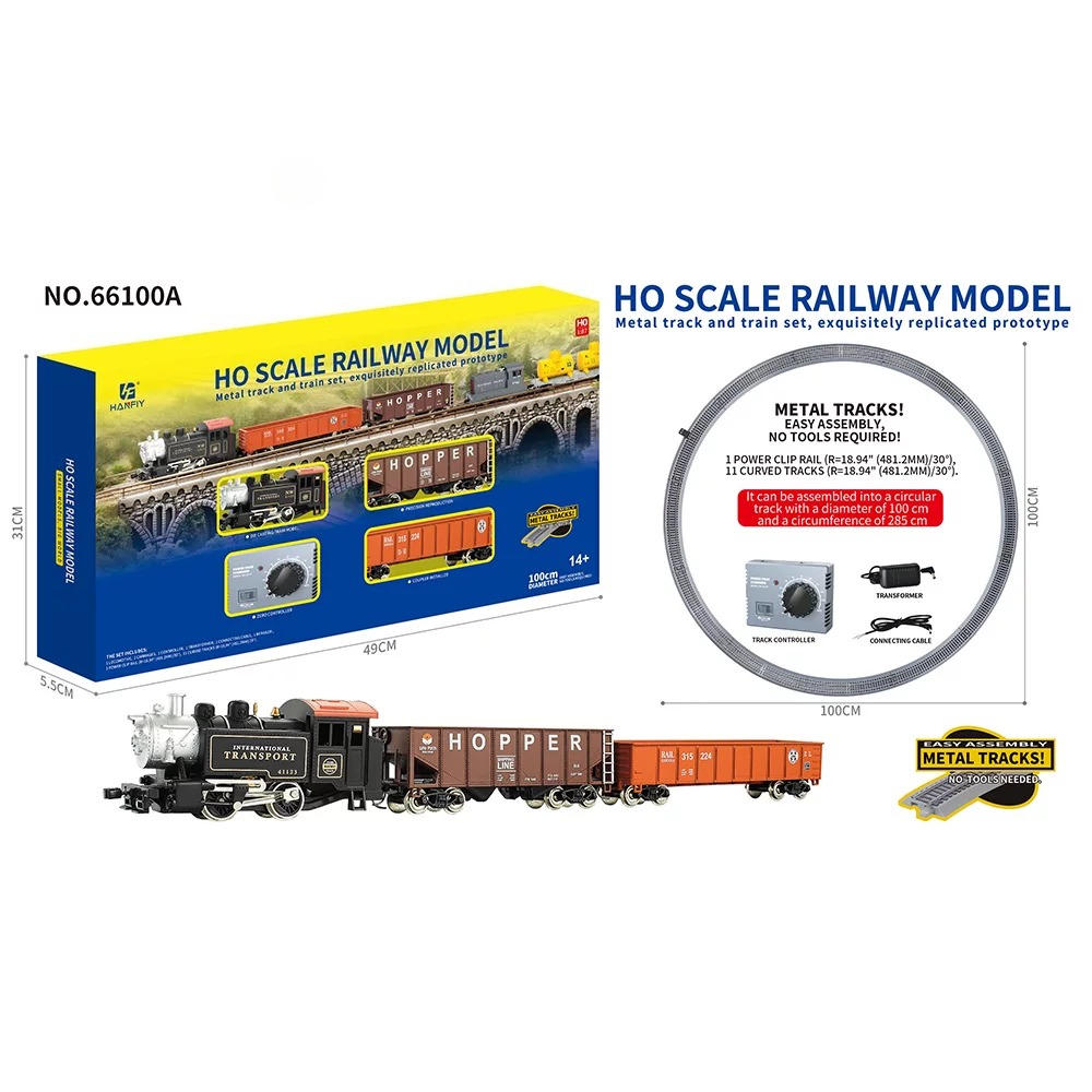 Model Kereta Api Logam Skala H - Model Kit Vintage ulasan dan harga