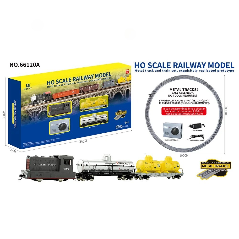 Model Kereta Api Logam Skala H - Model Kit Vintage ulasan dan harga