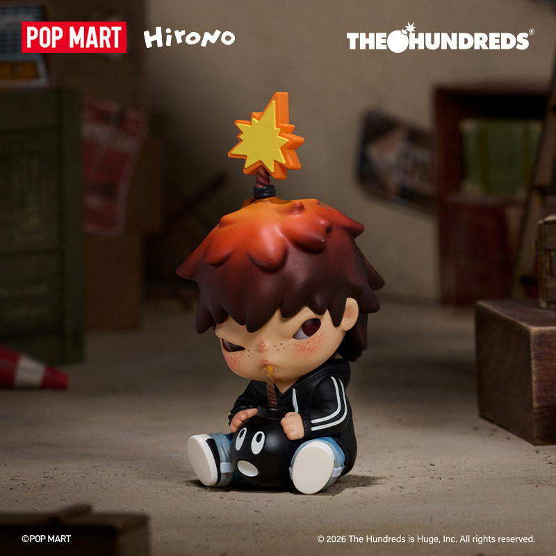 POP MART Hirono X The Hundreds - Model Kit Singapore ulasan dan harga