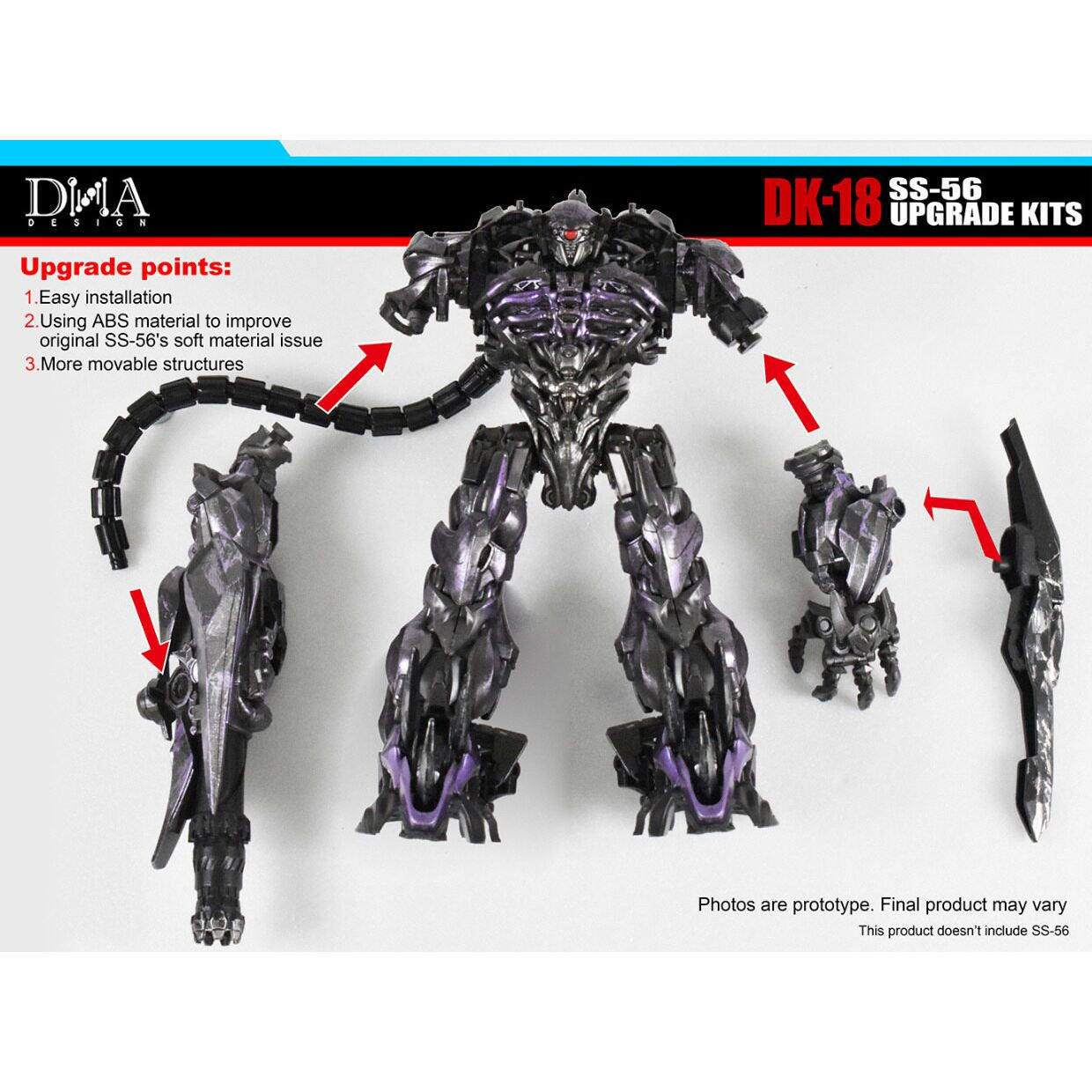 Kit Peningkatan Eksklusif DNA  - Model Kit Robot ulasan dan harga