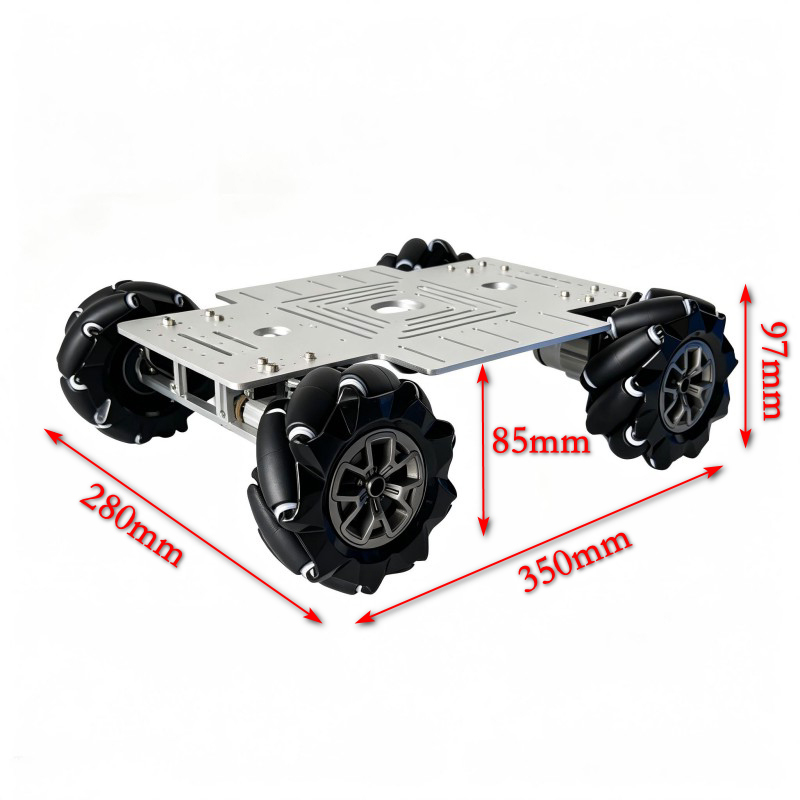 Mobil Robot Roda Mecanum 4WD B - Model Kit Lancelot ulasan dan harga