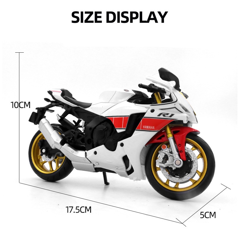 YAMAHA YZF-R1M Toy sepeda moto - Model Kit Yamaha ulasan dan harga