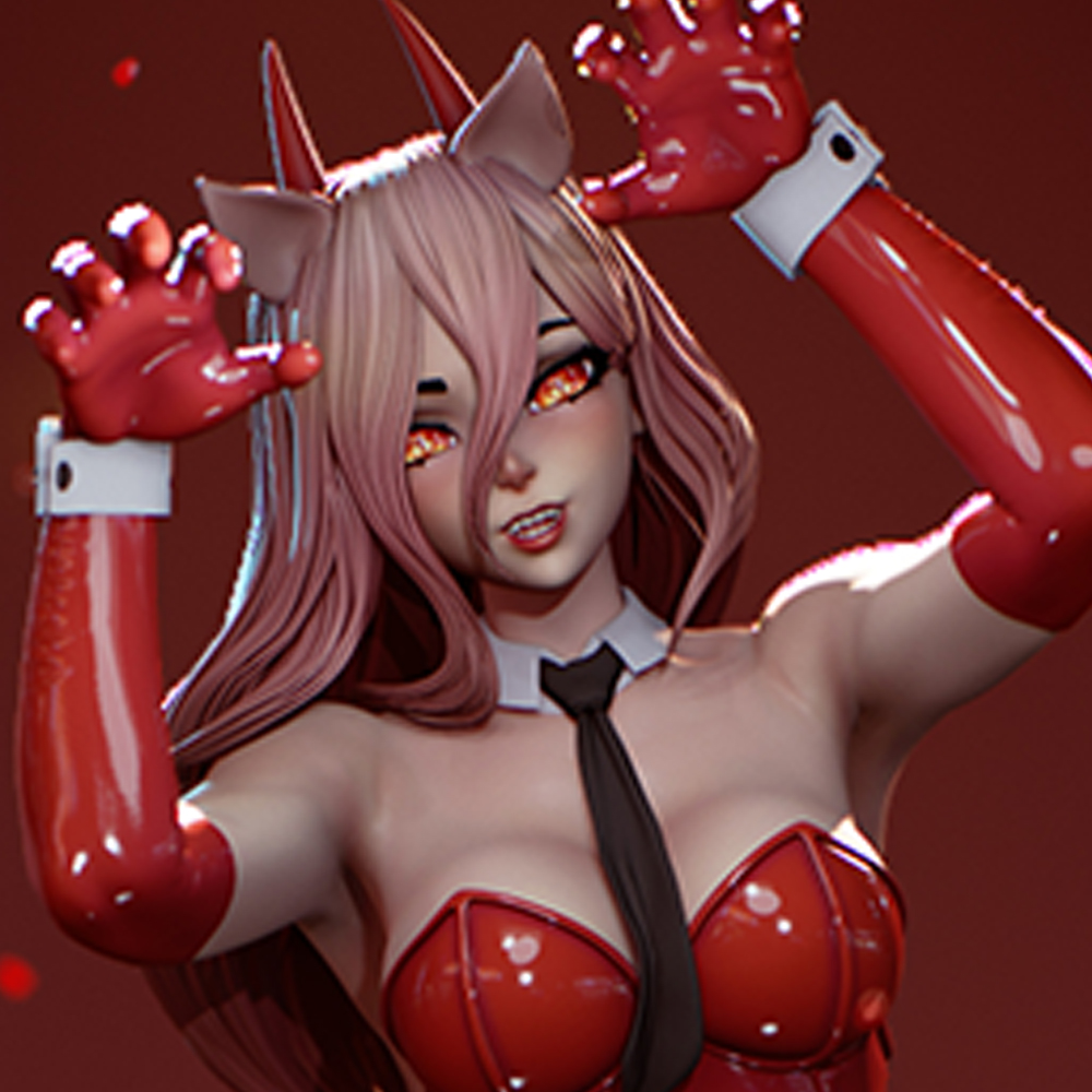 Kit Model cetak 3d 1/24 setela - Model Kit Chainsaw Man ulasan dan harga