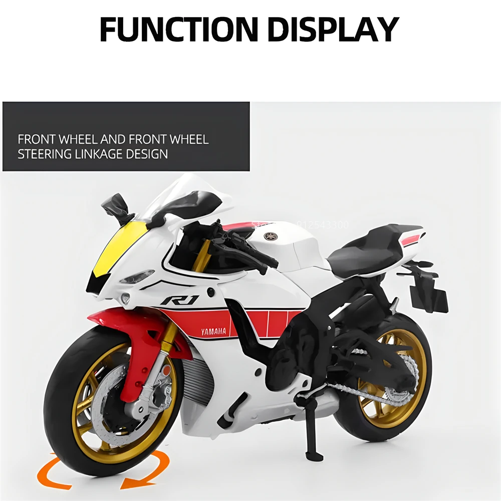 Skala 1/12 Yamaha YZF-R1M sepe - Model Kit Yamaha ulasan dan harga