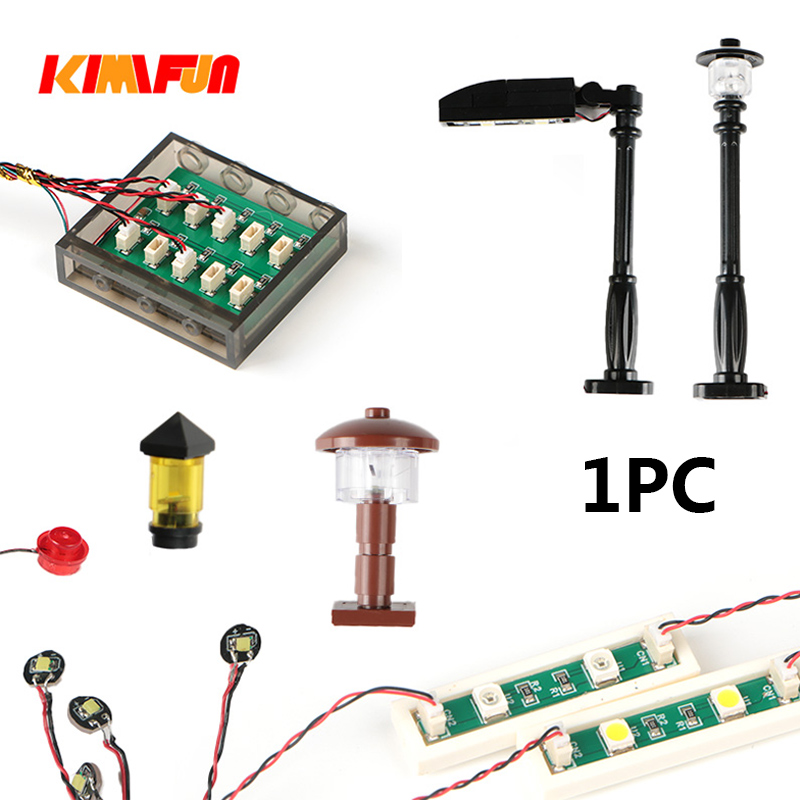 Lampu Jalan LED, 1 buah DIY 1x - Lego Set City ulasan dan harga