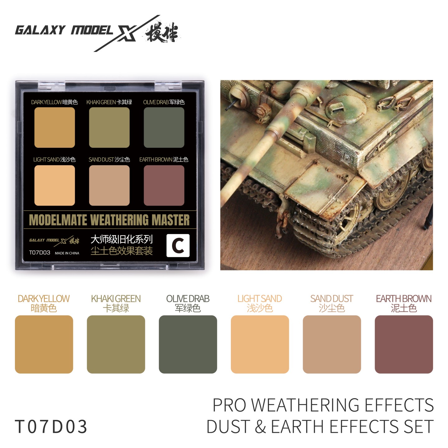 Galaxy Modeling Pro Weathering - Weathering Model Kit ulasan dan harga