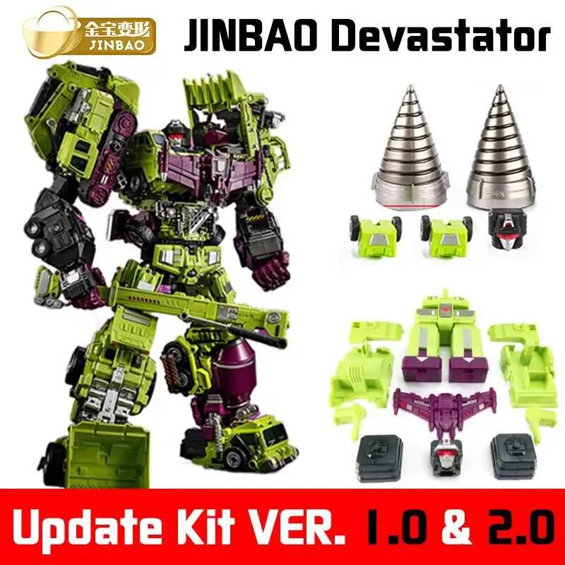 Jinbao Devastator Update Kit b - Model Kit Robot ulasan dan harga