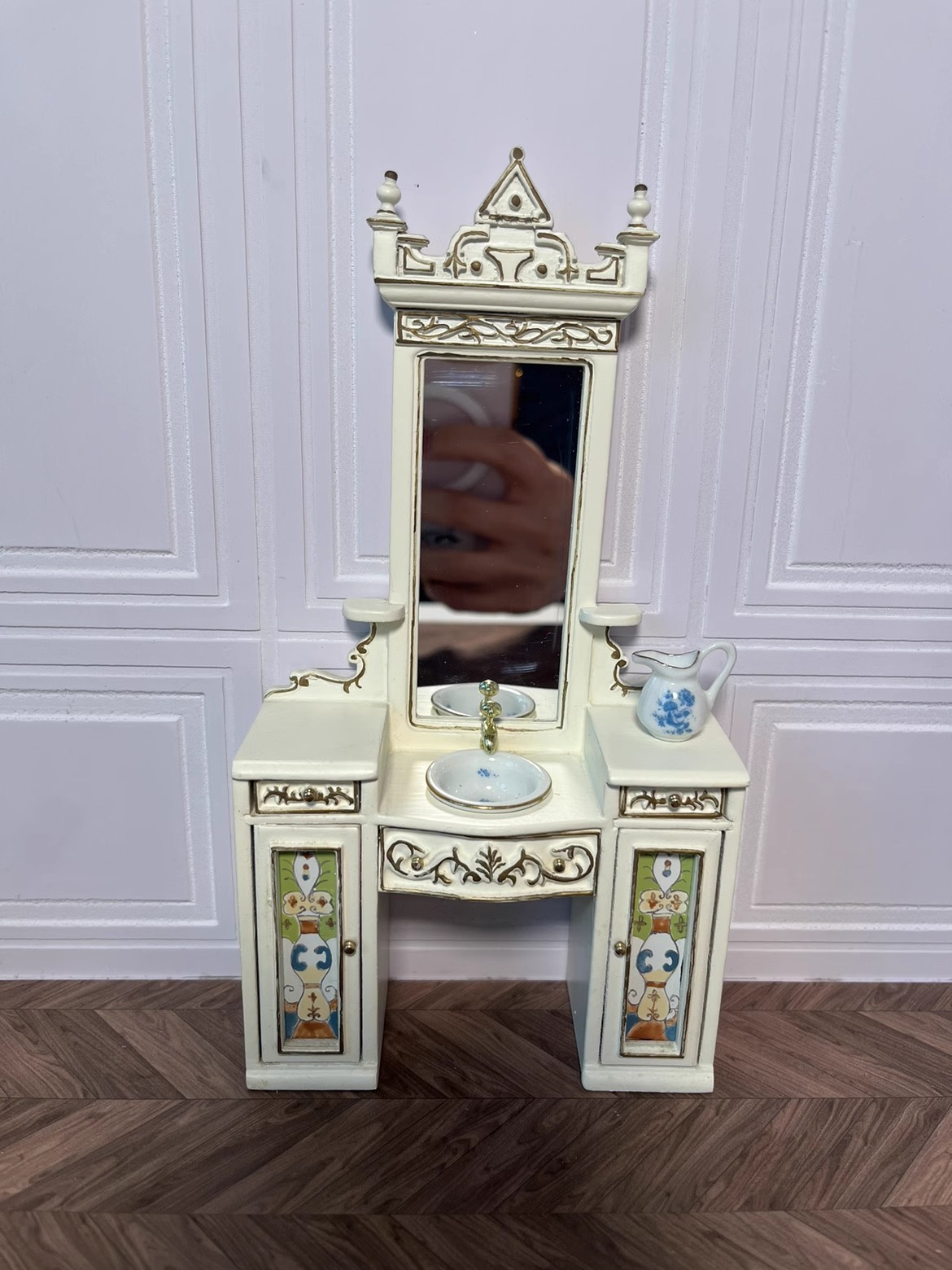 Furnitur Rumah Boneka Miniatur - Model Kit Vintage ulasan dan harga