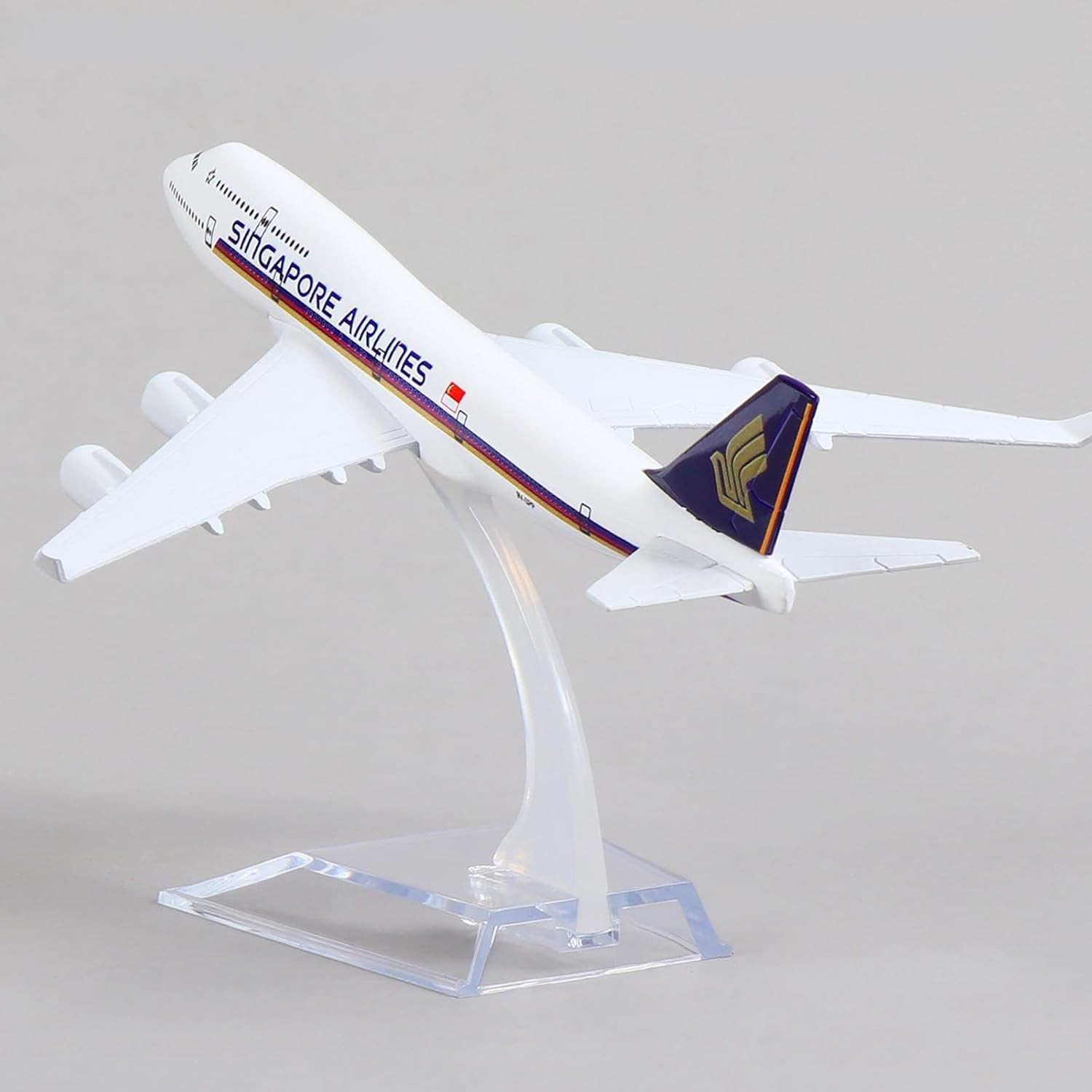 747 Singapore Metal Plane Mode - Model Kit Singapore ulasan dan harga